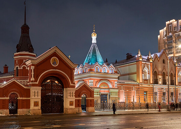Покровский ставропигиальный женский монастырь. Святая Матрона Московская на Таганке