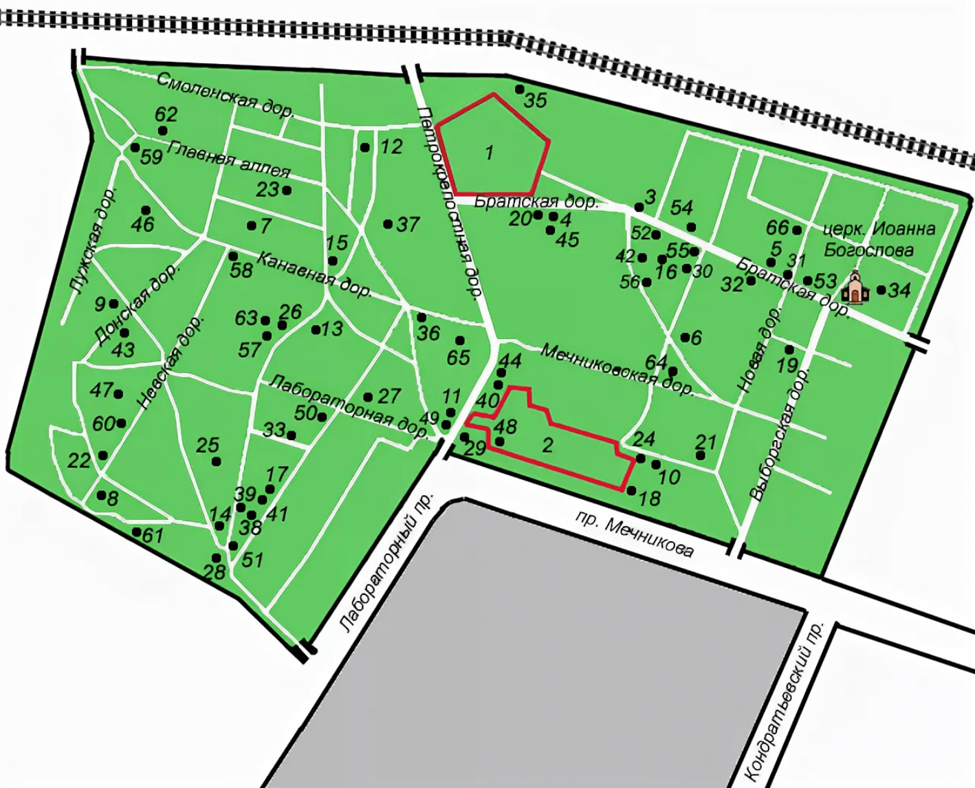 Карта могил. План Богословского кладбища в Санкт-Петербурге. План Богословского кладбища в СПБ. Богословское кладбище схема. Богословское кладбище Санкт-Петербург схема захоронений.