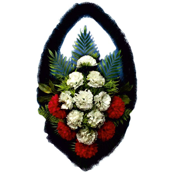 Венок-корзина КП01